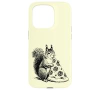 La Ardilla Come Pizza - Italia, Italiano, Amore per la Pizza Carcasa para iPhone 15 Pro