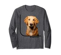 La Ardilla lo Hizo Divertido Golden Retriever Manga Larga