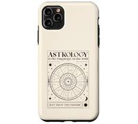 La astrología es el lenguaje del Alma (Gráfico de Signos del zodíaco) Carcasa para iPhone 11 Pro MAX
