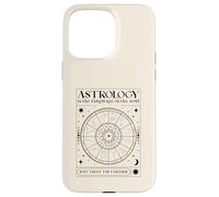 La astrología es el lenguaje del Alma (Gráfico de Signos del zodíaco) Carcasa para iPhone 15 Pro MAX