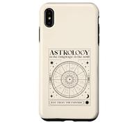 La astrología es el lenguaje del Alma (Gráfico de Signos del zodíaco) Carcasa para iPhone XS MAX