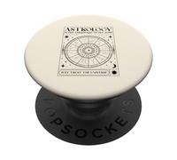 La astrología es el lenguaje del Alma (Gráfico de Signos del zodíaco) PopSockets PopGrip Adhesivo