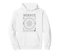 La astrología es el lenguaje del Alma (Gráfico de Signos del zodíaco) Sudadera con Capucha