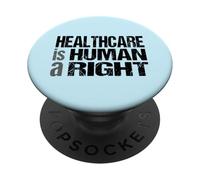 La atención médica es un Derecho Humano - Universal Healthcare Protesta PopSockets PopGrip Adhesivo