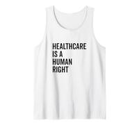 La atención médica es una declaración de Defensa de los Derechos Humanos Camiseta sin Mangas