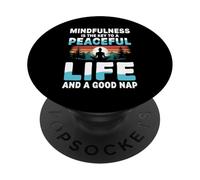 La atención Plena es la Clave para una Vida Tranquila y una Buena Siesta PopSockets PopGrip Adhesivo