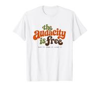 La audacia es Gratis Cita sarcástica Divertida Camiseta gráfica económica