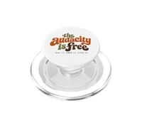 La audacia es Gratis Cita sarcástica Divertida PopSockets PopGrip para MagSafe