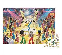 La Avalancha Glitterball Puzzle De Madera Impermeable Puzzles De 1000 Piezas para Adultos Desafiante Y Estimulante Rompecabezas para Juegos Educativos