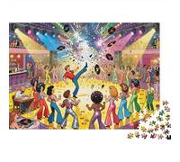 La Avalancha Glitterball Puzzle De Madera Impermeable Puzzles De 1000 Piezas para Adultos Imposible Rompecabezas Juegos Desafiantes