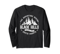 La aventura comienza Black Hills South Dakota Travel Manga Larga