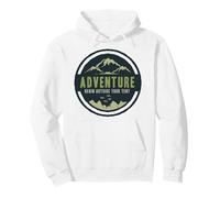 La Aventura Comienza Fuera de tu Tienda de campaña al Aire Libre Sudadera con Capucha