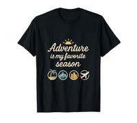 La Aventura es mi Arte Favorito para Citas de Viaje Camiseta