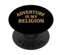 La Aventura es mi religión PopSockets PopGrip Adhesivo