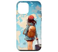 La aventura espera a los viajeros inspiración de pasión por los viajes Carcasa para iPhone 12 mini