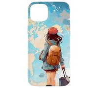 La aventura espera a los viajeros inspiración de pasión por los viajes Carcasa para iPhone 15 Plus
