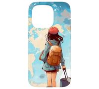 La aventura espera a los viajeros inspiración de pasión por los viajes Carcasa para iPhone 15 Pro