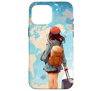 La aventura espera a los viajeros inspiración de pasión por los viajes Carcasa para iPhone 16 Pro Max