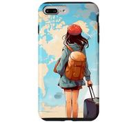 La aventura espera a los viajeros inspiración de pasión por los viajes Carcasa para iPhone 7 Plus/8 Plus