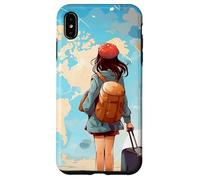 La aventura espera a los viajeros inspiración de pasión por los viajes Carcasa para iPhone XS Max