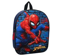 La aventura Rugzak 3D Spider-Man te espera, azul, 32x26x11 cm