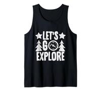 La aventura te espera, vamos a explorar Camiseta sin Mangas