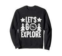 La aventura te espera, vamos a explorar Sudadera