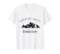 La Aventura te Espera Viajes de Vacaciones Charleston Camiseta