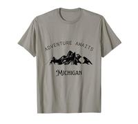 La Aventura te Espera Viajes de Vacaciones Michigan Camiseta