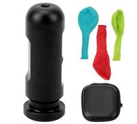 LA BAIESO Herramienta de Entrenamiento para la Ecualización Auditiva. Herramienta de Buceo con Equilibrio de Presión Auditiva. Admisión Suave. Proceso de Anodizado para Color Negro.
