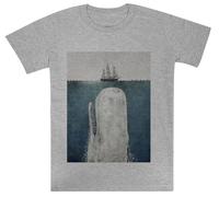 La Ballena Kids Grey tee Camiseta De Manga Corta para Niños Kids Grey tee Children Short Sleeve T-Shirt