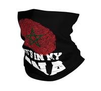 La Bandera De Marruecos Está En Mi ADN Mujer Hombre Bandana Multifunción Bufanda Tubular Transpirable Tubular Pañuelo para Deportes Aire Libre Moto Ciclismo