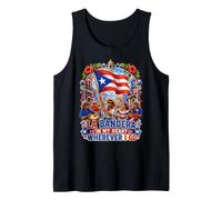 La Bandera En Mi Corazón Dondequiera Que Voy Camiseta sin Mangas