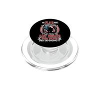 La Bandera Vuela Desde el último Aliento de Soldado defendiendo patriótico PopSockets PopGrip para MagSafe