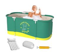 La Bañera Portátil: Bañera Espesa, De Agua Caliente | La De De Múltiples Capas Estructural Estable, La Plegable, La Plegable Portátil Para Baño Pequeño 45.3x2