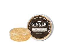 La barra de champú Fresh puede nutrir profundamente los folículos capilares, promover y hacer que tu cabello sea más voluminoso SzL70 (marrón, 6 x 6 x 2,4 cm)