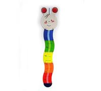 La barra de madera del topógrafo, correa-tipo vehículo con la fecha coloca la repisa de medición de la varilla graduada de madera de la barra de 200 x 950 x 30 OTRA VEZ topógrafos del niño