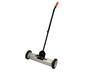 La Barredora Magnética Barre Objetos Ferrosos, Uñas, Tornillos Rápidamente Con Liberación Conmutable Para Una Fácil Limpieza - 22 "De Ancho