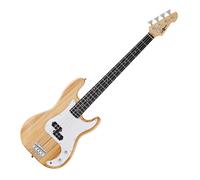 LA Bass Guitar by Gear4music Natural