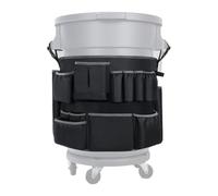 La basura puede para exteriores - residuos de almacenamiento de limpieza de residuos | de suministros de limpieza comercial | Estante organizador de herramientas de limpieza para 32-55