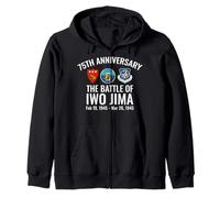 La Batalla de Iwo Jima (75 Aniversario conmemorativo) Sudadera con Capucha
