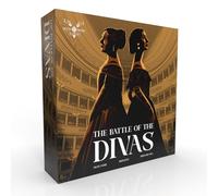 La Batalla de las Divas - Juego de mesa estratégico para 2 jugadores sobre Maria Callas y Renata Tebaldi | Rivalidad histórica de ópera, gestión de cartas, teatros y fama | Español e inglés | +14 años