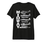 La Batalla de Midway Plane Spotting Camiseta Premium