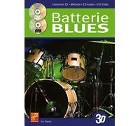 La Batterie Blues En 3D Drums Book/Cd/Dvd French