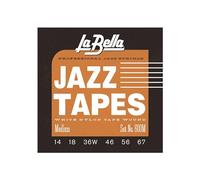 La Bella 600 M Electric Jazz Tapes - White Nylon, Medium