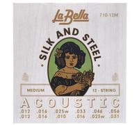 La Bella 710-12M Silk & Steel