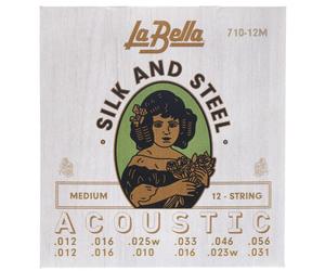 La Bella 710-12M Silk & Steel