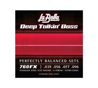 La Bella 760FX Flatwound String Set