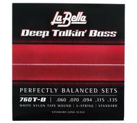 La Bella 760T-B White Nylon Tape MED