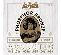 La Bella 7GPB Acoustic Phosphor Bronze, Bluegrass